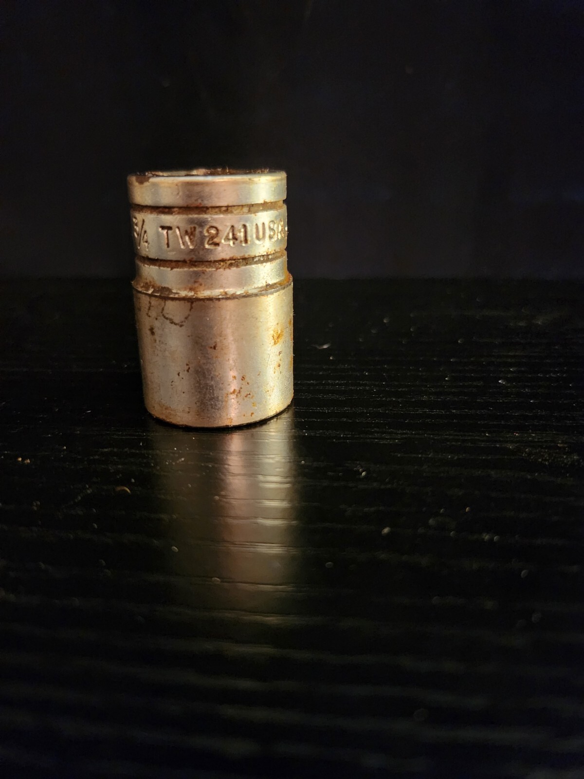 Snap-on 1/2″ Drive 3/4″ Shallow 6pt SAE Socket TW241 USA