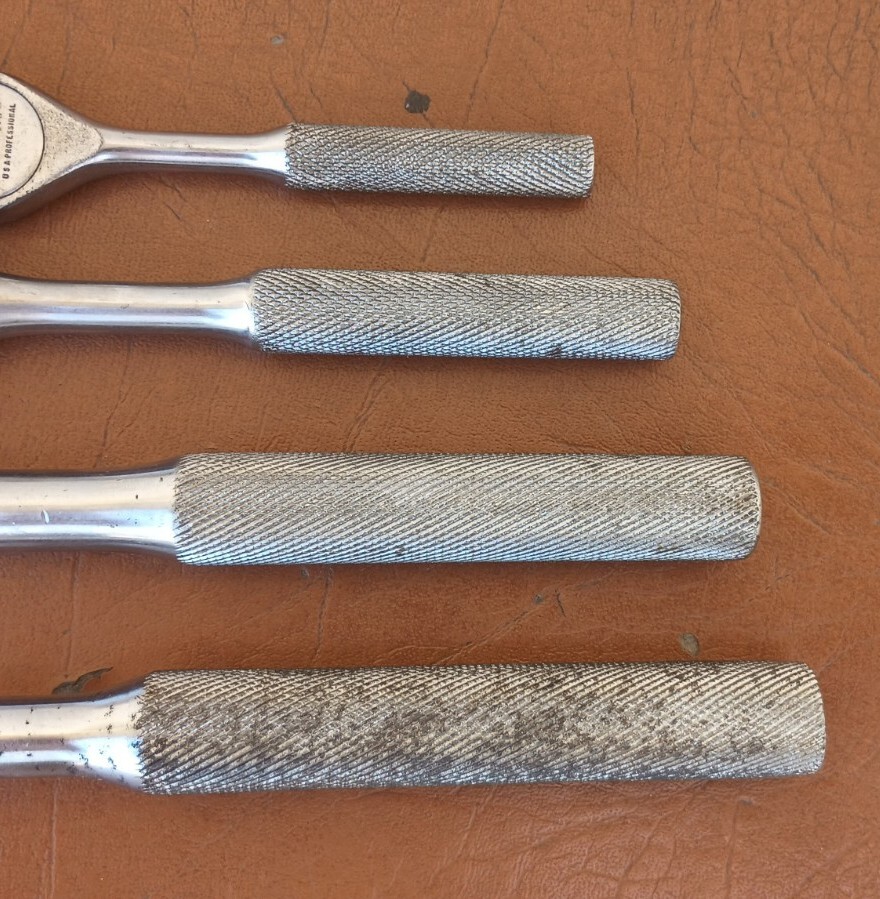 PROTO 1/4″, 3/8″, & 1/2″ Drive 4 Piece Ratchet Set 4749, 5249, 5449, 5450 USA