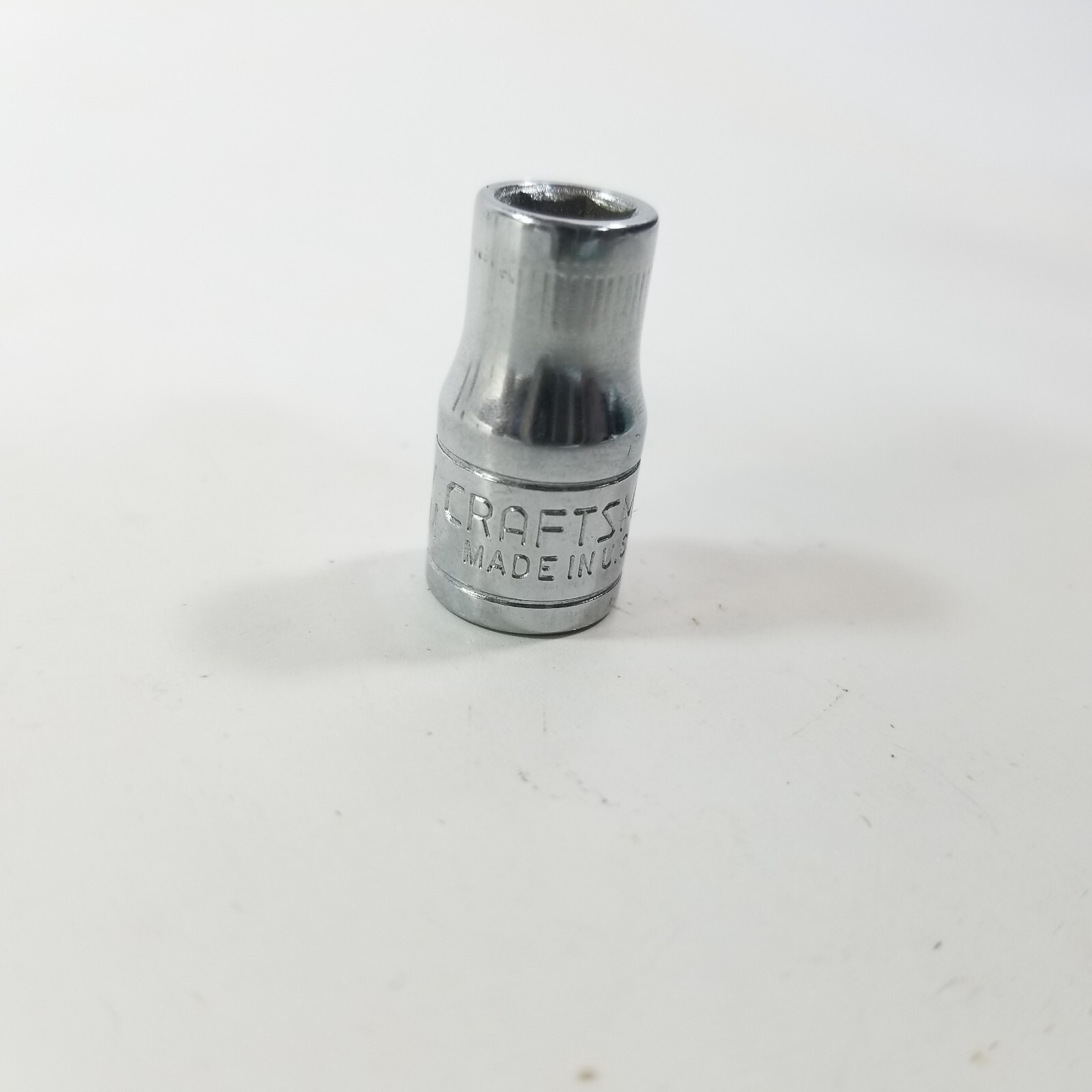 Craftsman USA 6mm 6 Point 1/4″ Drive Shallow Socket 43502 -V- Series
