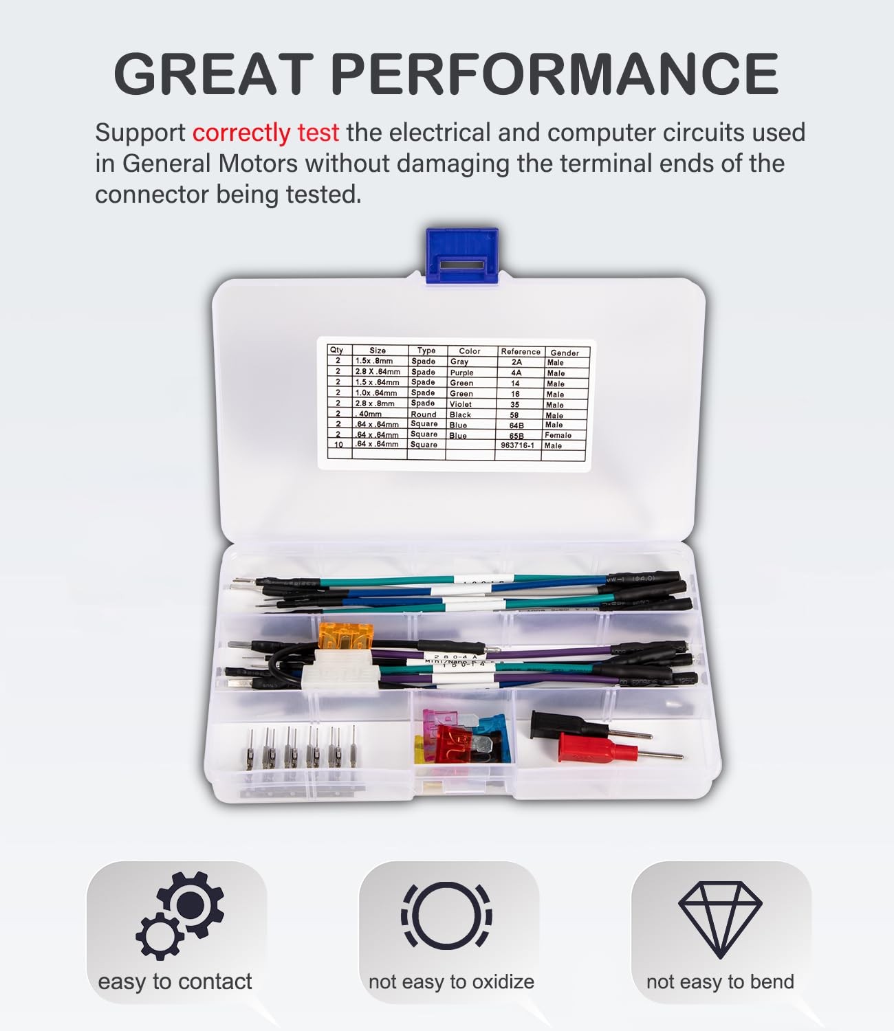 TP-300-A Terminal Test Probes Kit For GM Vehicles Alt to EL-35616-300-A J-35616