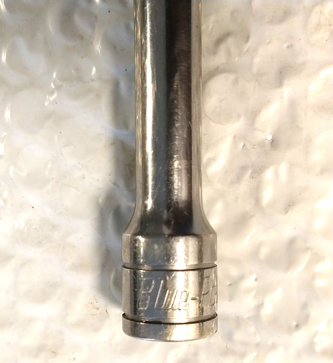 BLUE POINT TOOLS BLPEXTK3810, 3/8″ DRIVE EXTENSION, 10″ LONG *KNURLED*