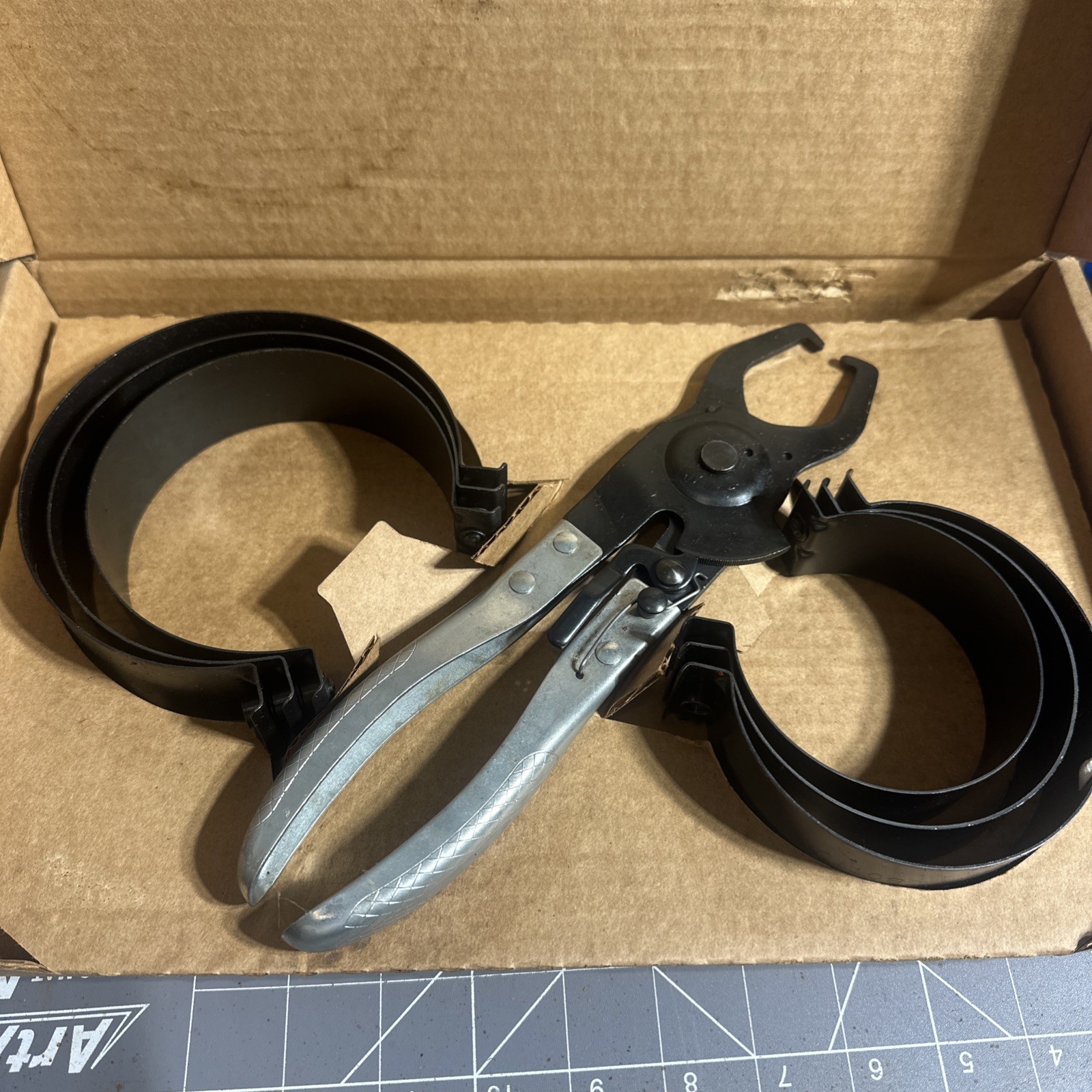 Blue Point By Snap On Piston Ring Compressor Pliers Set RC980 New