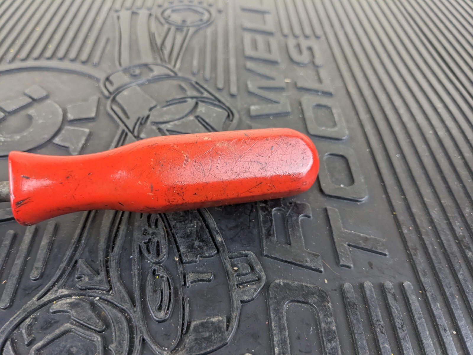 #as234 MAC Tools USA S14A Brake Spring Retainer Tool Solid Red Classic Handle