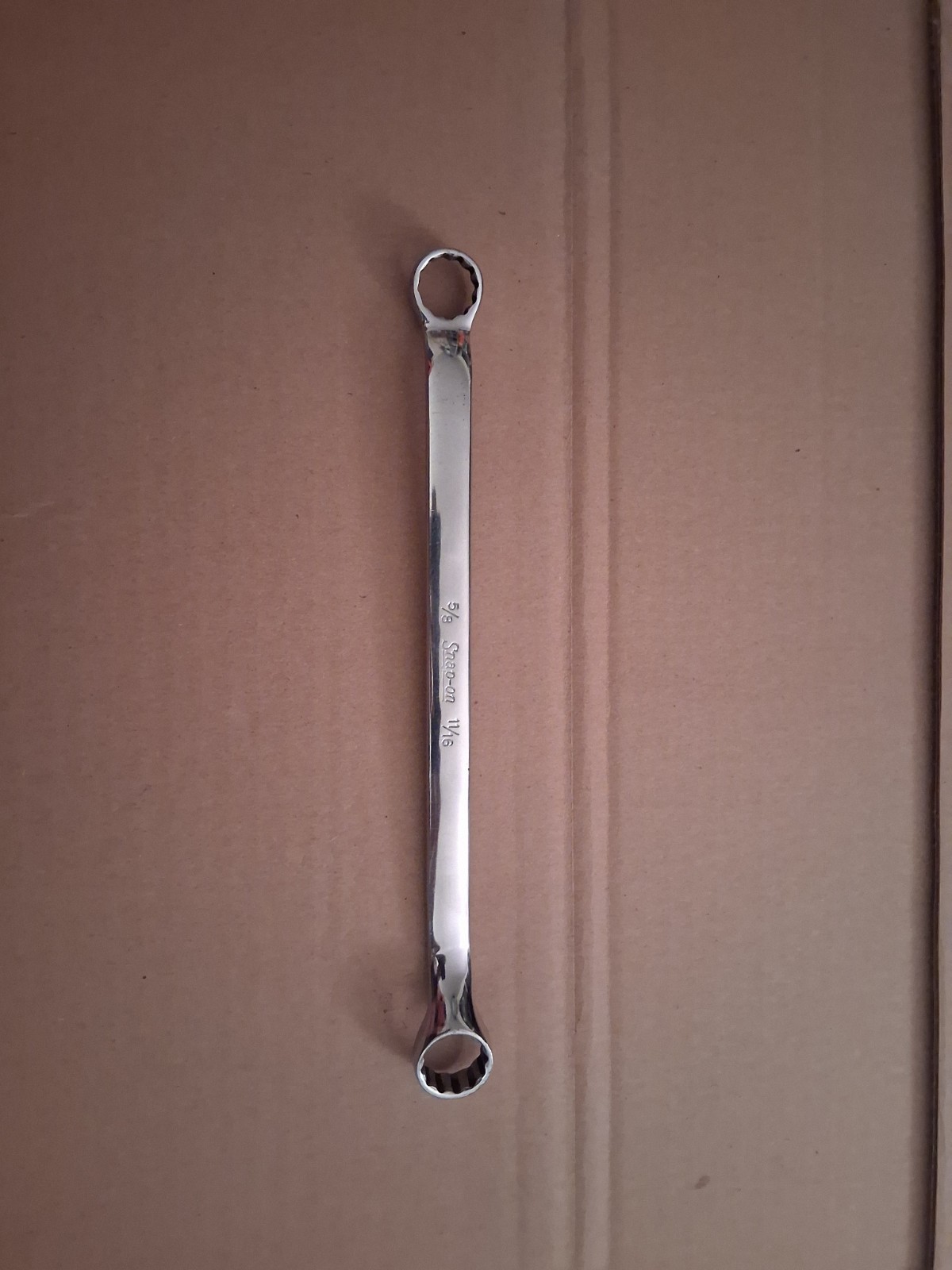 Snap On 5/8″ x 11/16″ 10 Degree Offset Double Box End Wrench 12 Point XB2022