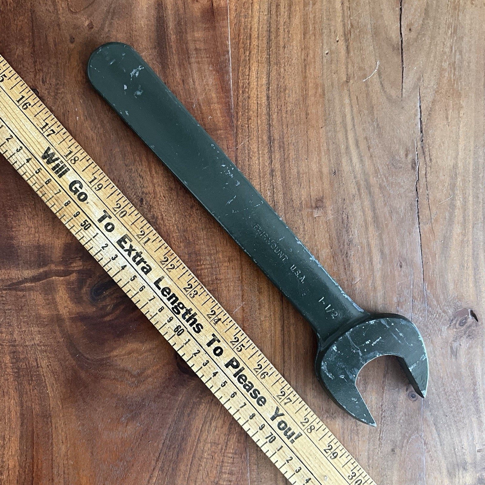 1-1/2″ USA Fairmount SAE Hydraulic Line Service Open End Long Wrench Aviation