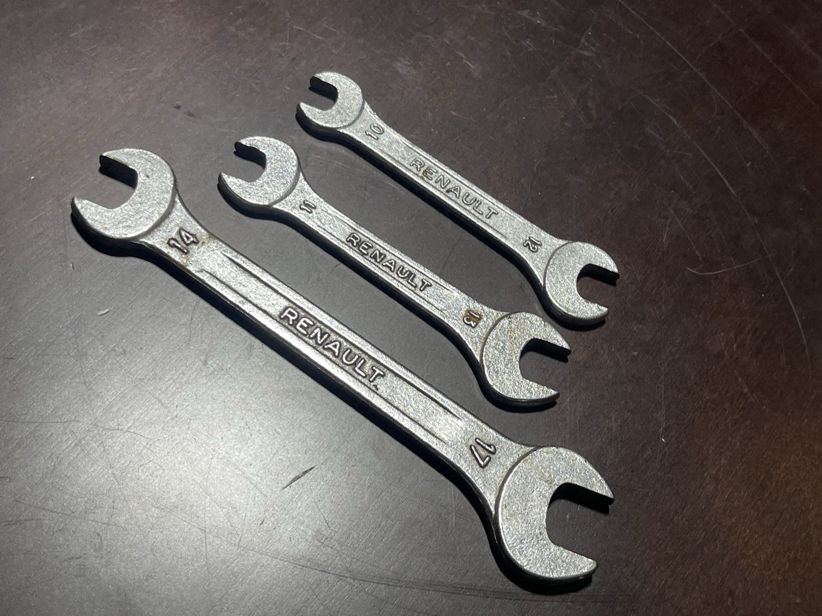 Renault Metric Wrench Lot (17 – 14, 13 – 11, 12 – 10) Made in France 1970’s