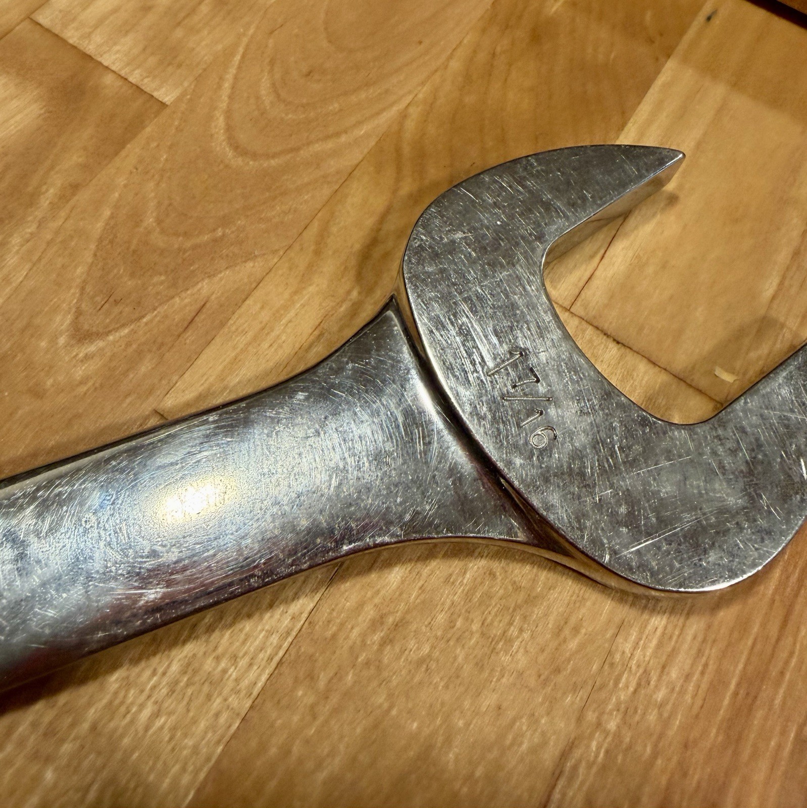 Vintage Snap-on 1-3/8″ x 1-7/16″ Double Open Ended Wrench (VO4446)
