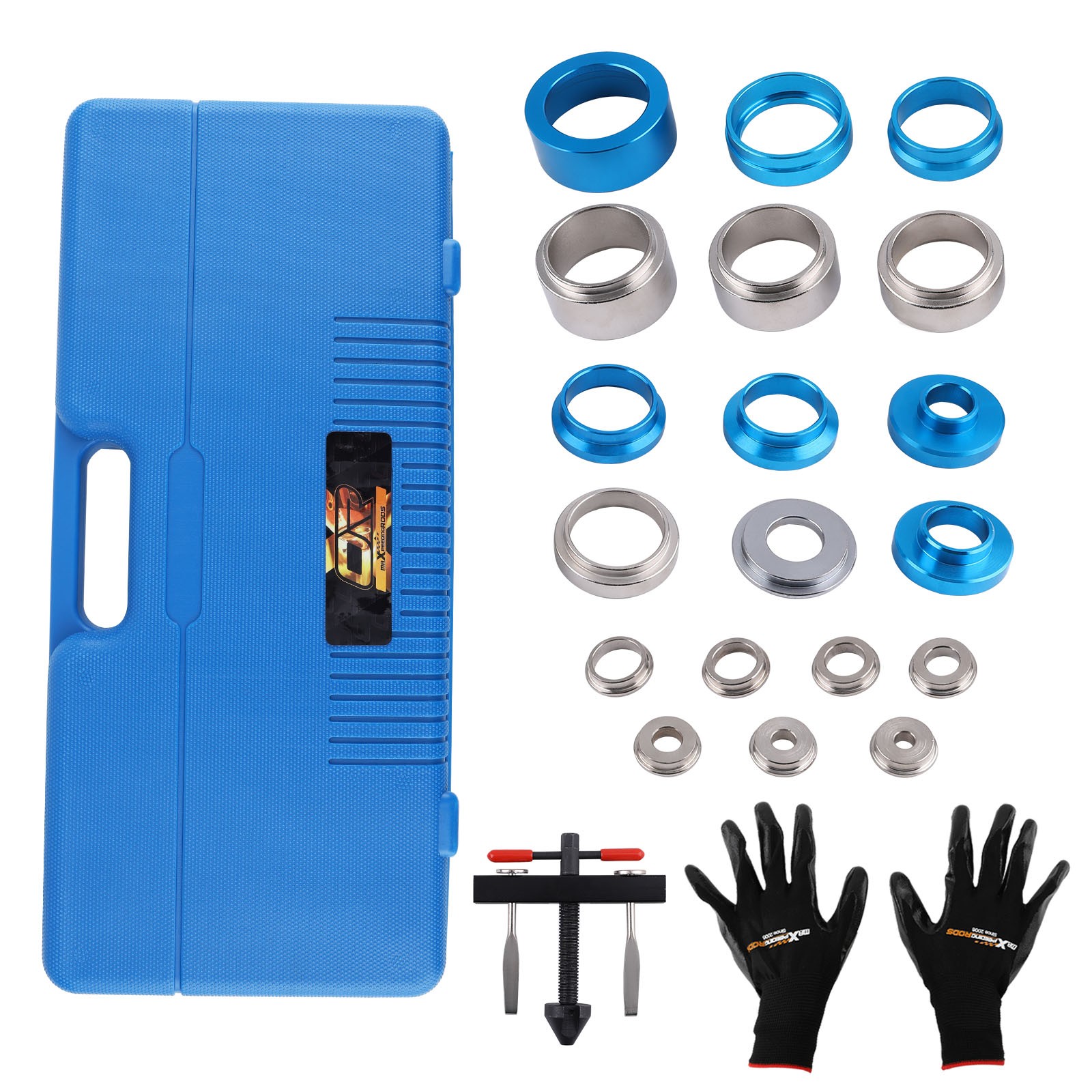 22pcs Crankshaft Camshaft Oil Seal Remover Installer Puller Adapters Tool Kit