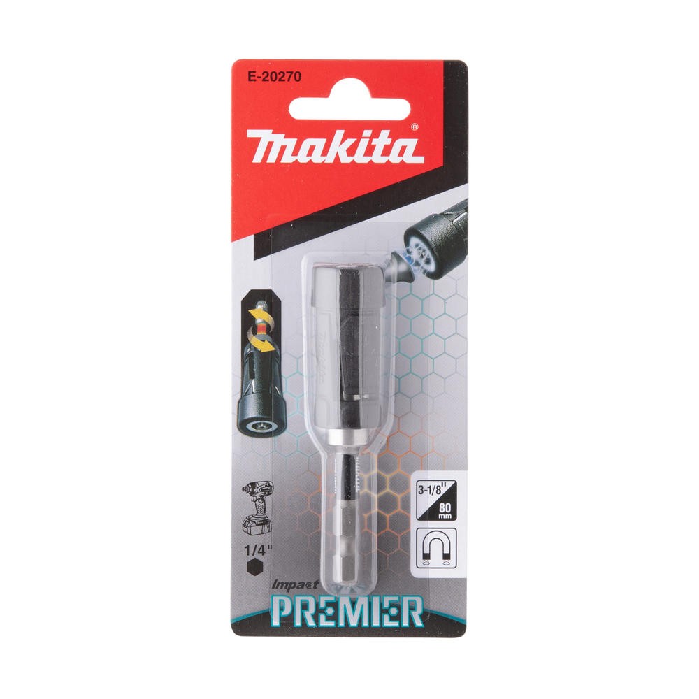 Makita Impact Premier Ultramag Screwdriver Bit Holder 80mm