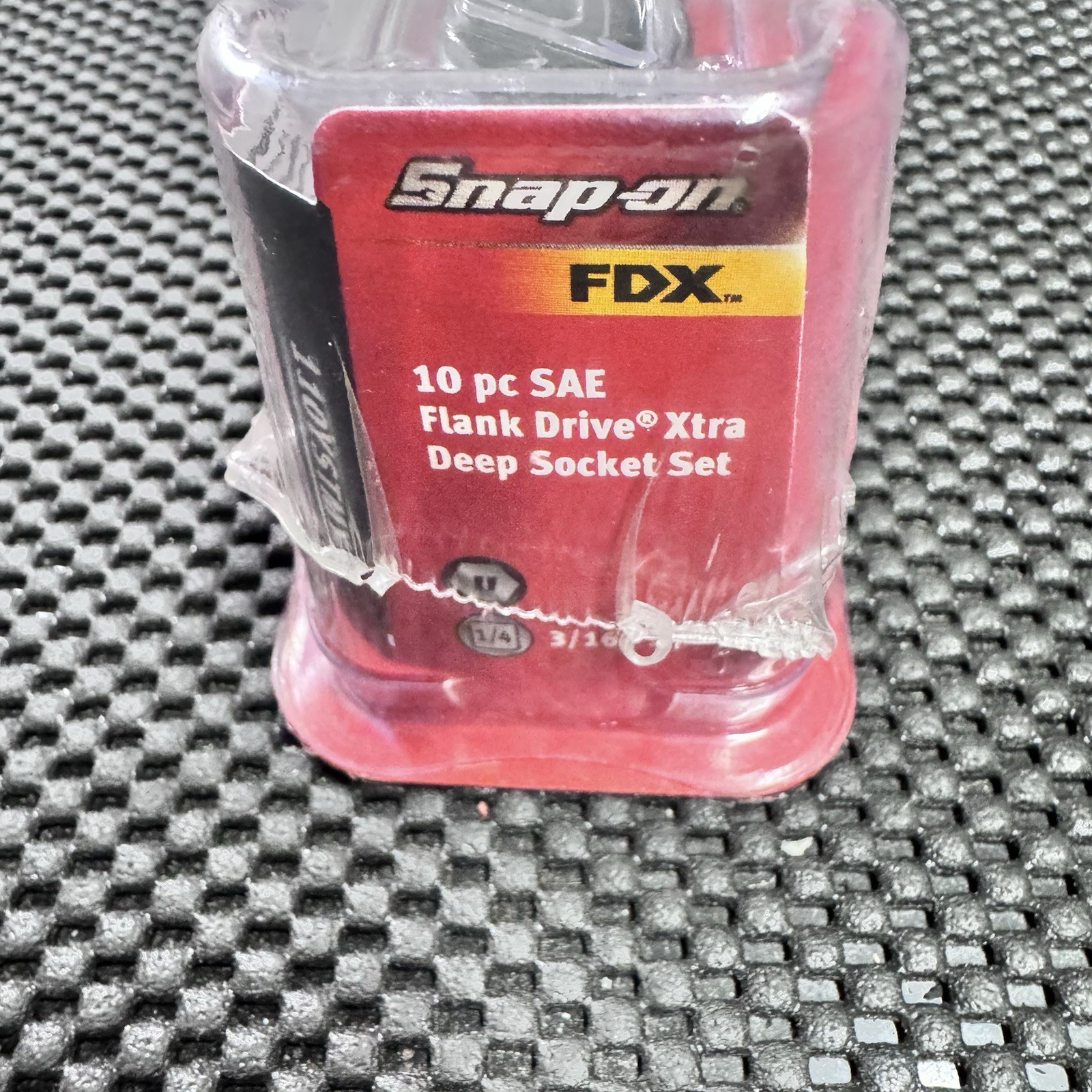 New Snap-on™ 1/4″ drive 3/16″ – 9/16″ 10-pc 6pt Deep Socket Set 110YSTMY
