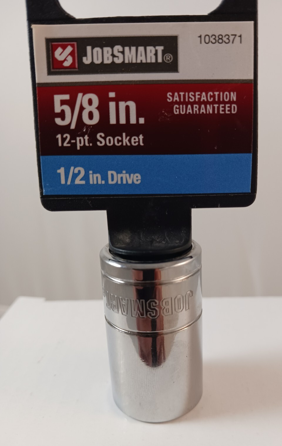JobSmart, SAE 5/8″, 12 Point Socket, 1/2″ Drive, 1038371