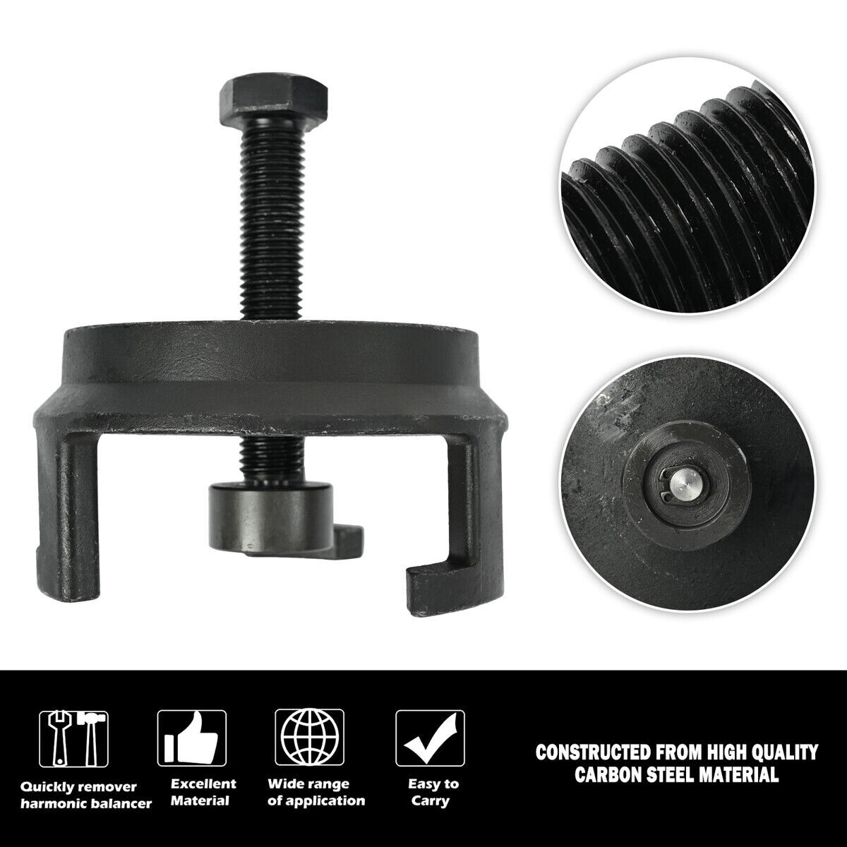 25264 Harmonic Balancer Puller Crank Pulley for GM 5.3L 5.7 LS1 6.0 LS2 6.2 LS3