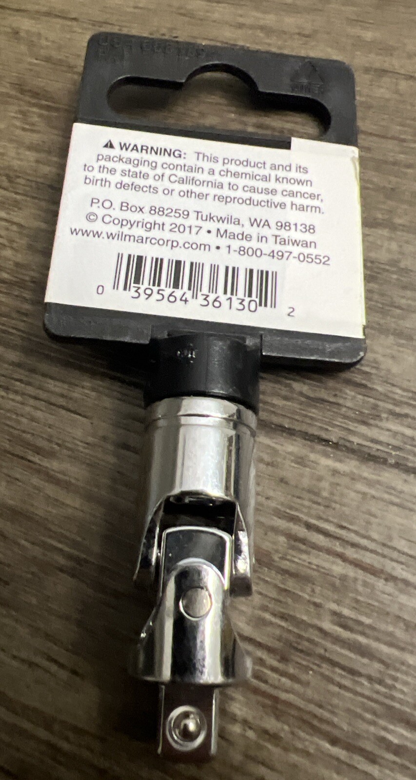 Wilmar W36130 Performance Tool 1/4 In. Drive Flex Joint