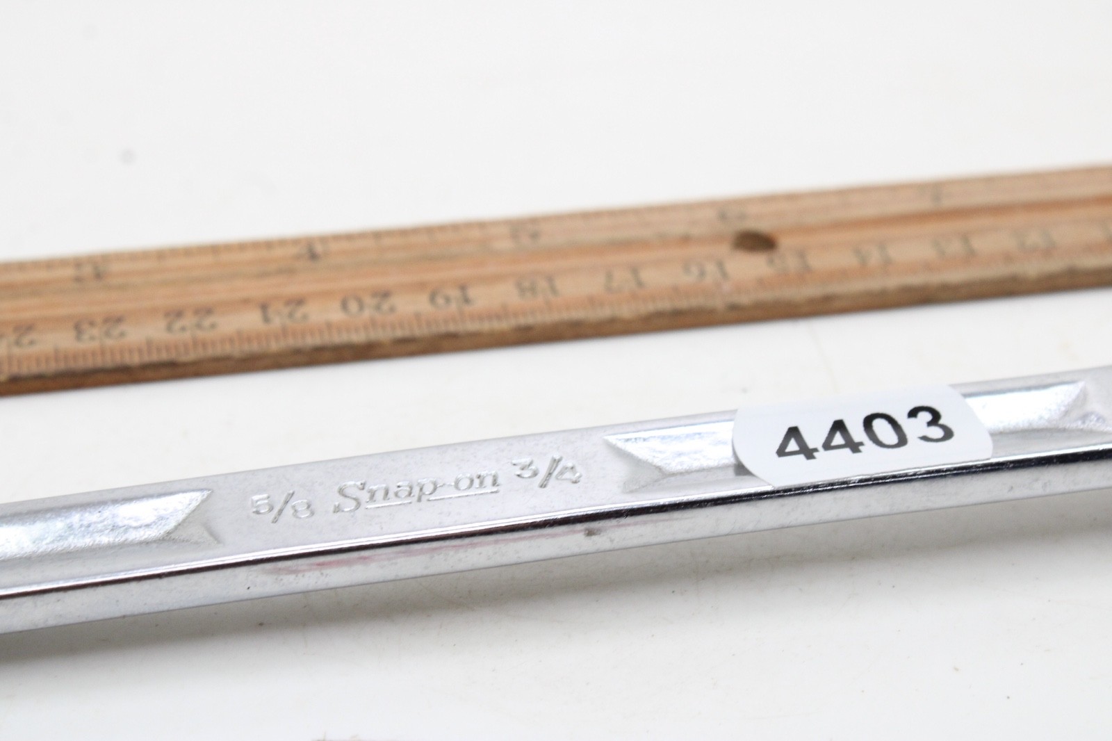Snap-On RXH2024S 5/8″ x 3/4″ 6 Point Dual Flare Nut Offset Wrench USA