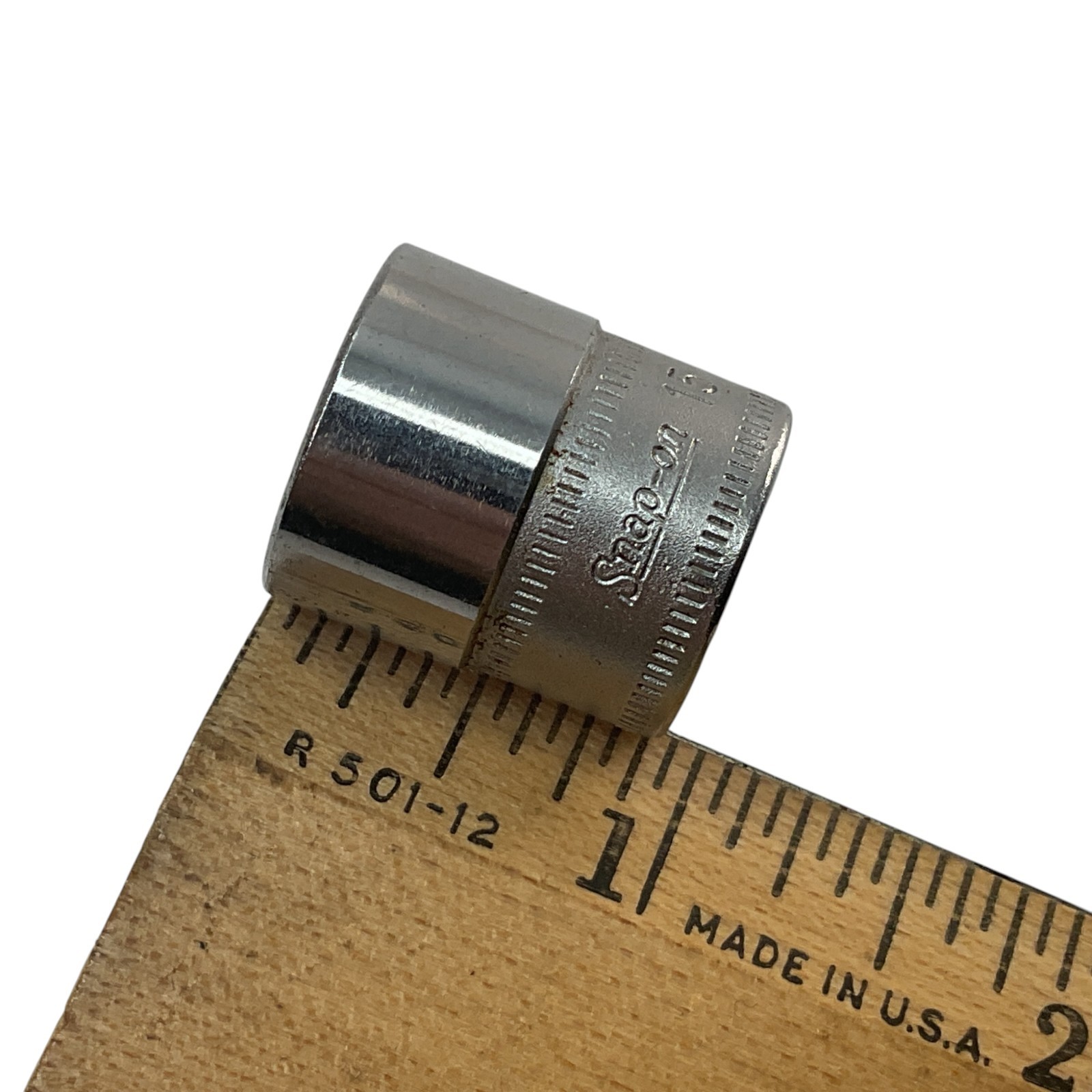 Snap-on Socket 15mm 6 Point 1/4″ Drive TMM15 Sold As Pictured Mechanic Tool USA