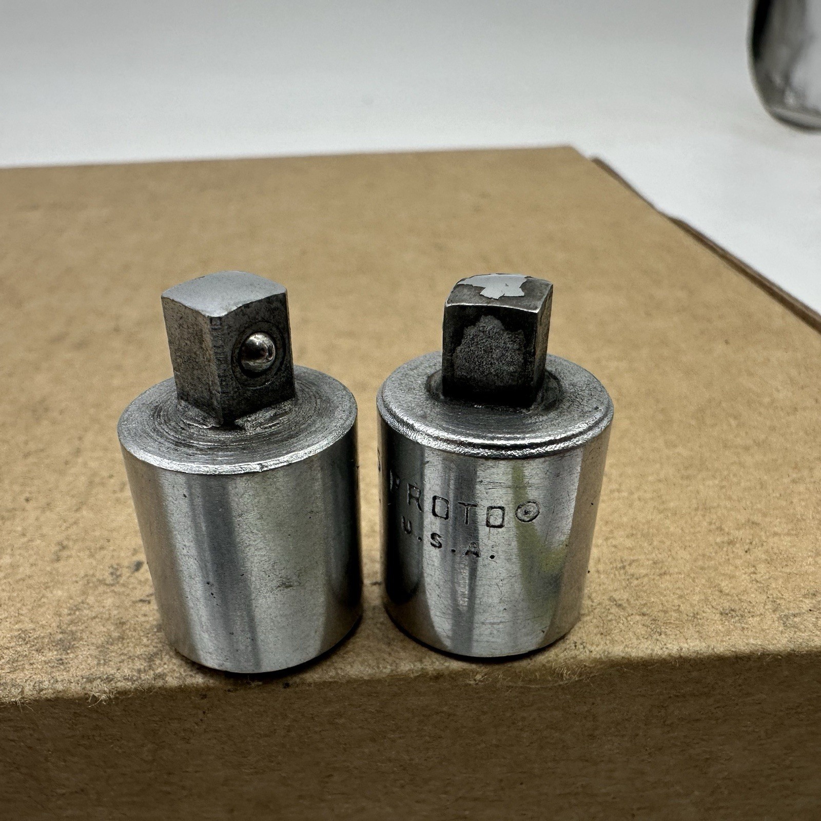 Vtg Proto USA 6pc Set Socket Adapter Lot 1/4” 3/8” 1/2″ 3/4″ Male Female