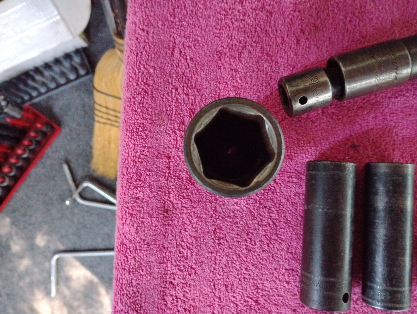 Snap -On & MAC 1/2dr Metric Impact Sockets Deep & Shallow Plus Grey Pneumatic .
