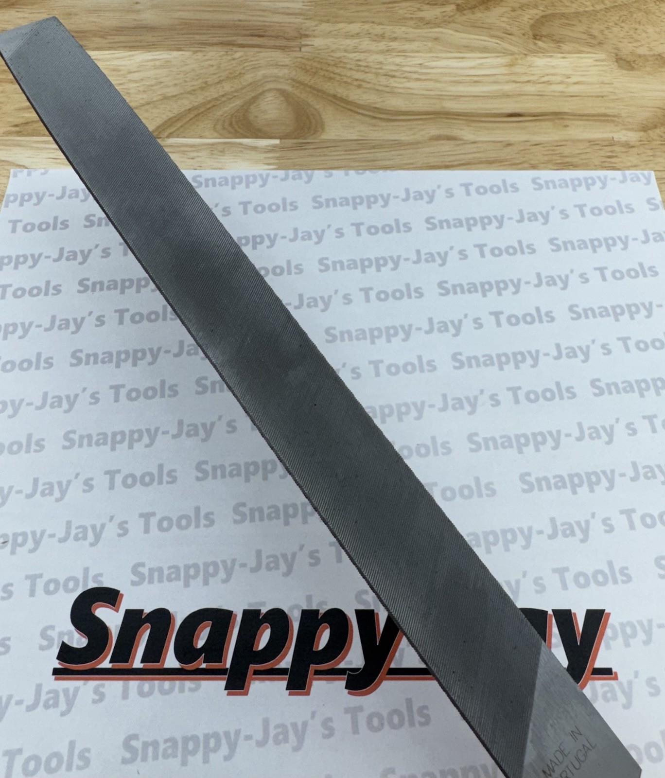 Snap-on Tools NEW ORANGE Soft Grip Flat 10” Length Blade Mill File SGHF616B 10MA