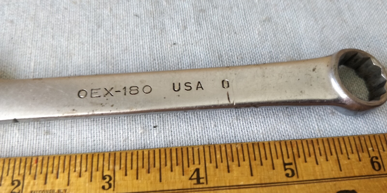 VTG 1950 – Snap On OEX180 9/16 12 Point Short Combination Wrench