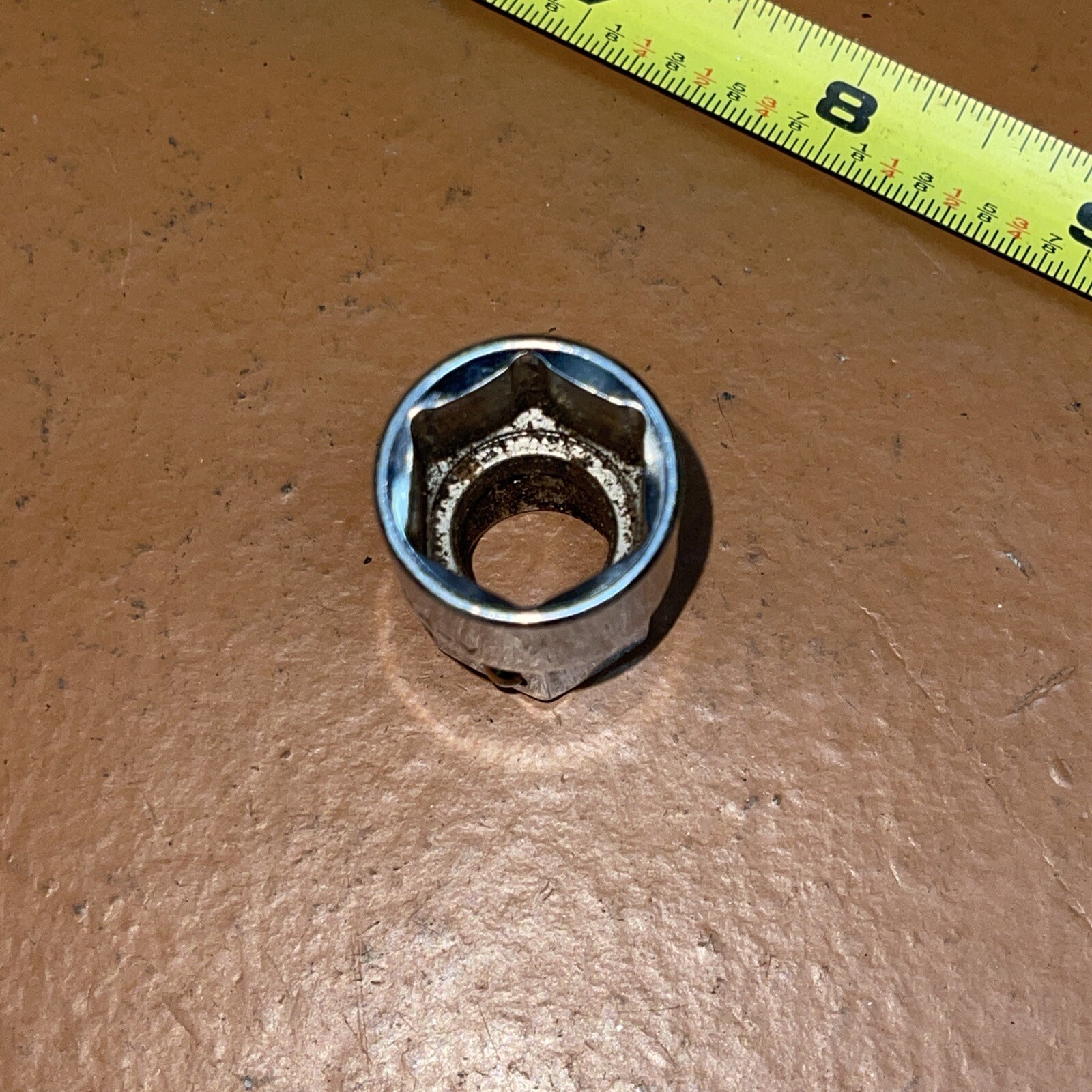 Pittsburgh 11/16 In SAE Pass Through Thru Socket 6 Point Lifetime Warranty