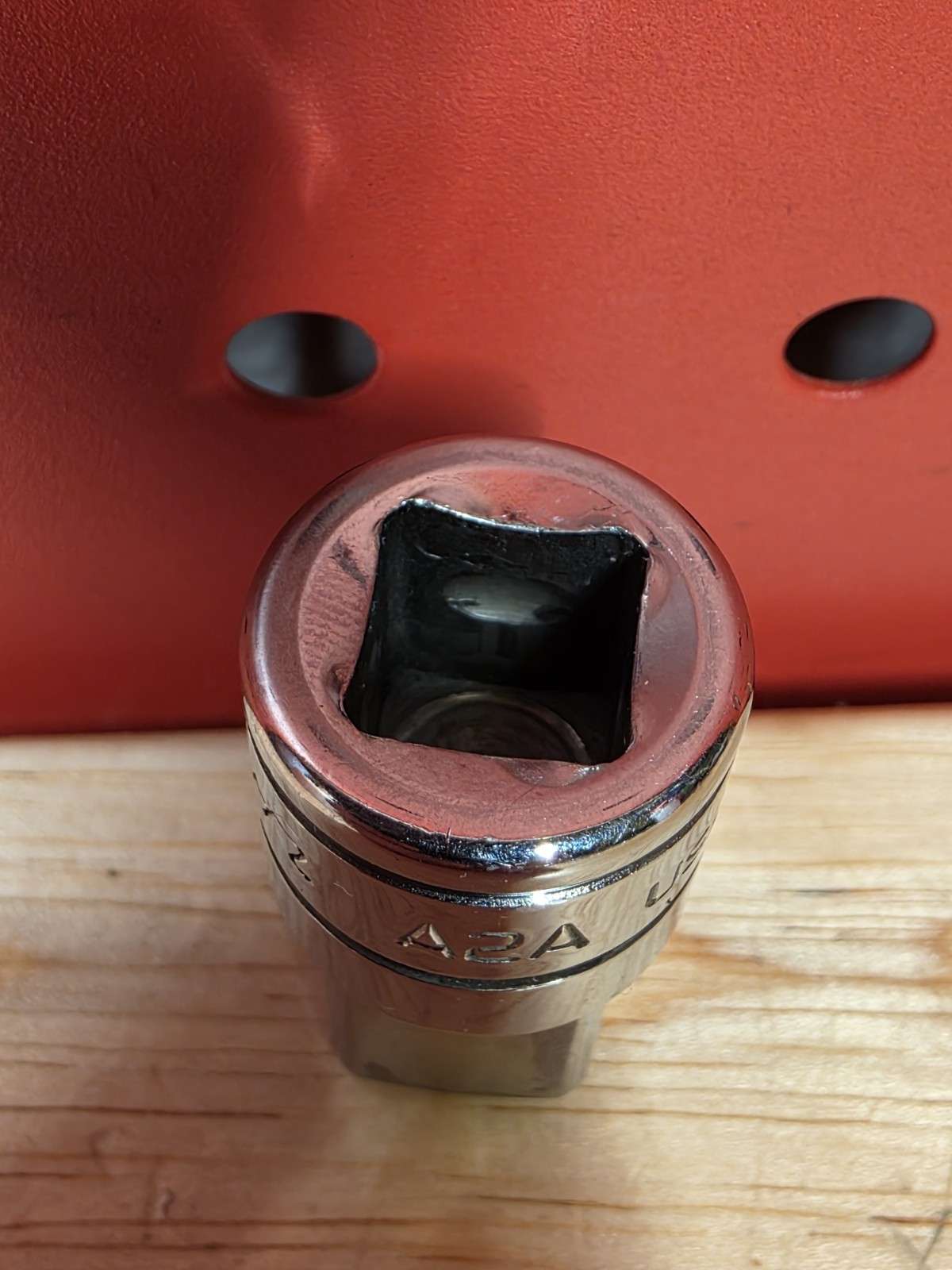 Snap-on Tools A2A 3/8″ F – 1/2″ M Drive Chrome Adapter Extension Socket