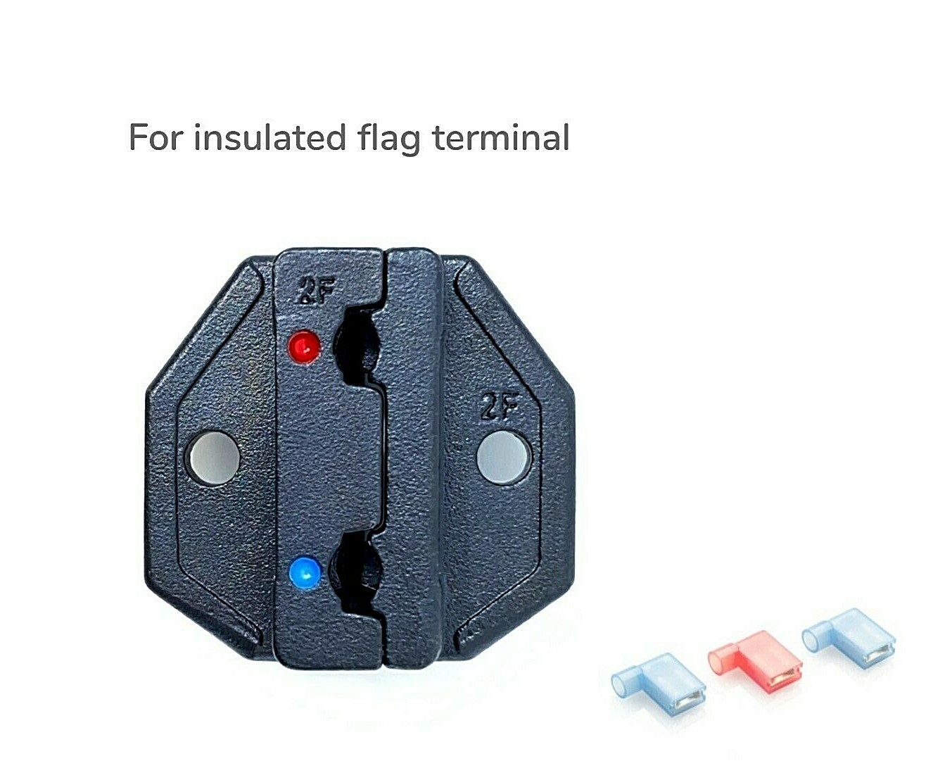 Interchangeable Crimp Tool Die 2F Insulated Flag Terminal Klein VDV200-010