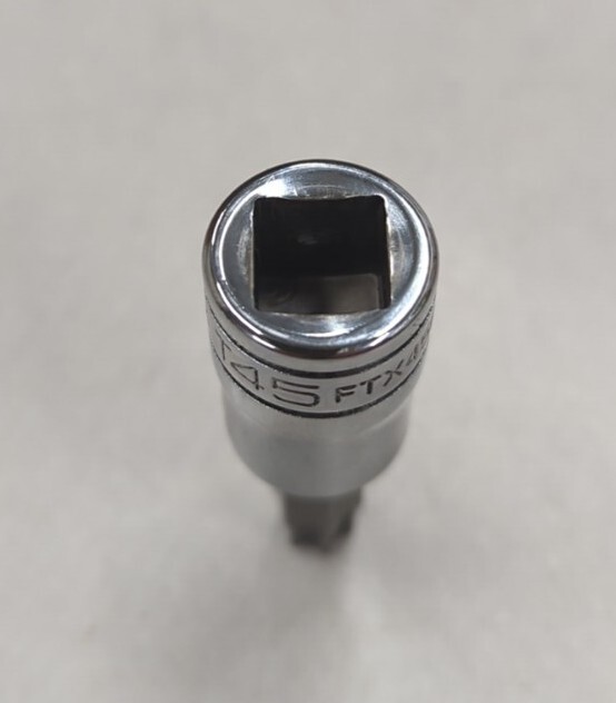 Snap on FTX45E 3/8″ Drive T45 Torx Bit Socket Driver USA