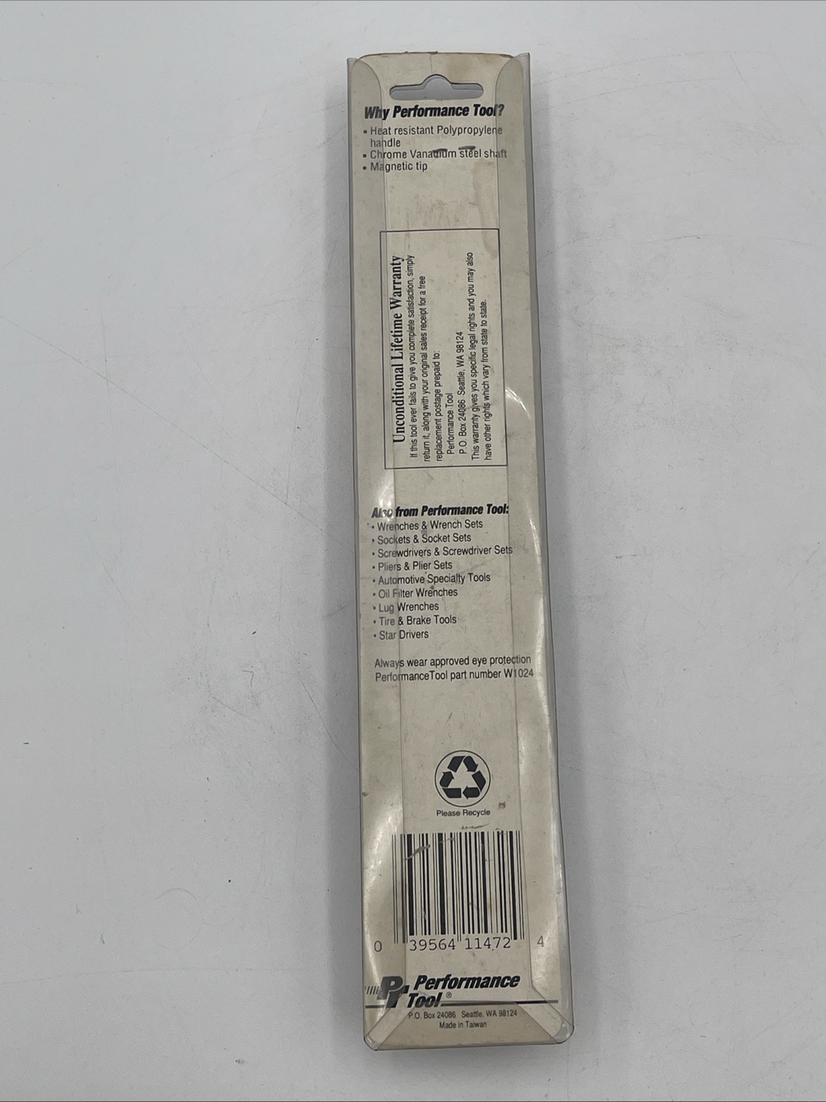 Performance Tools W1372 Robertson Screwdriver R-2 RS2 New