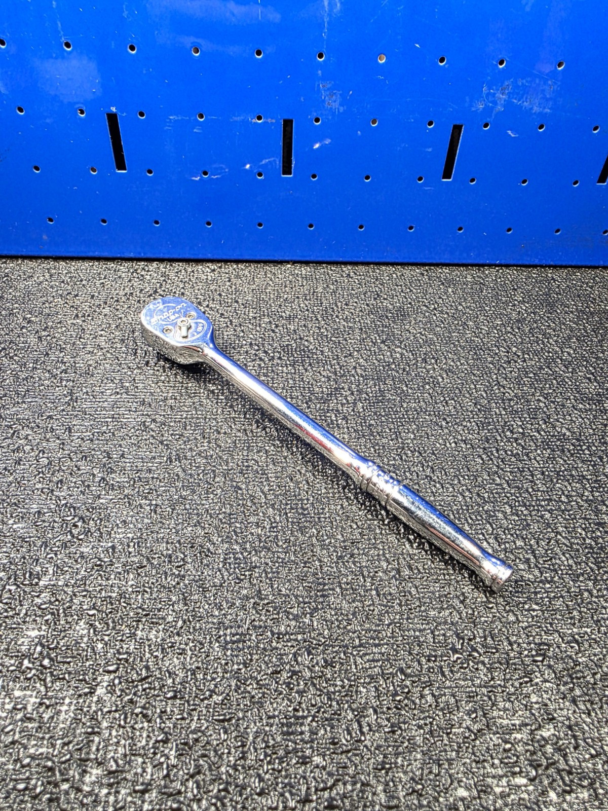 Snap-on Tools TML830 1/4″ Drive Long Handle Chrome Ratchet 6-1/2″ Long