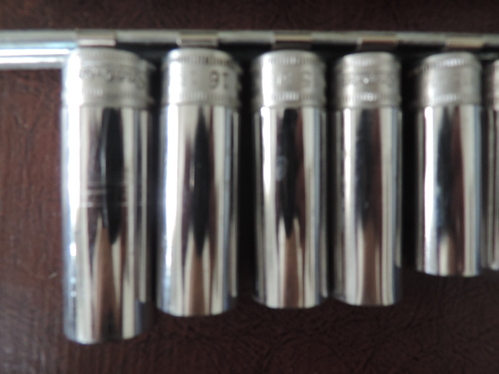 Snap-On 40pc. Metric 3/8 Drive Socket set. 21pc. Deep & 19pc. Shallow