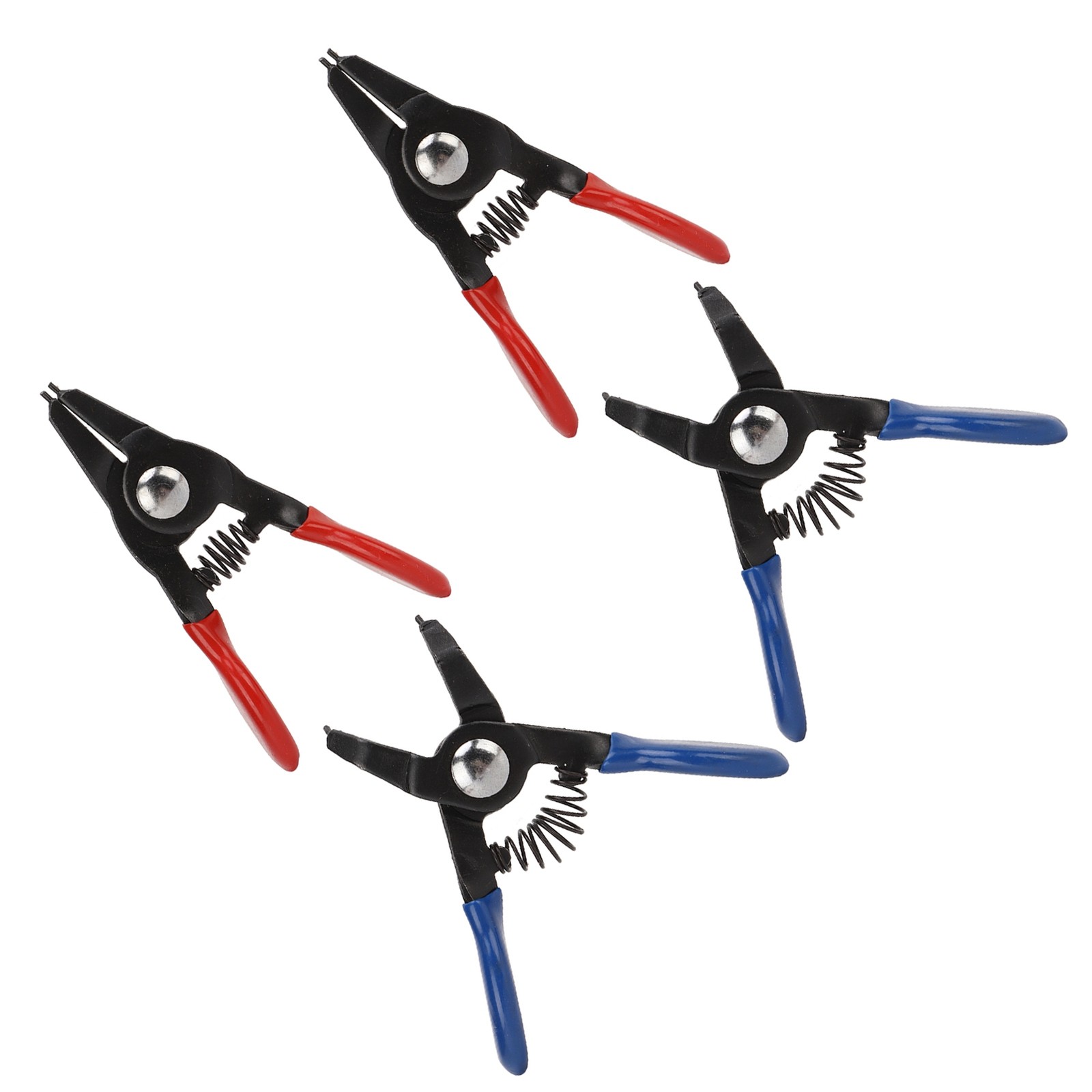 4pcs Mini Snap Ring Plier Set Durable For Internal External Circlips