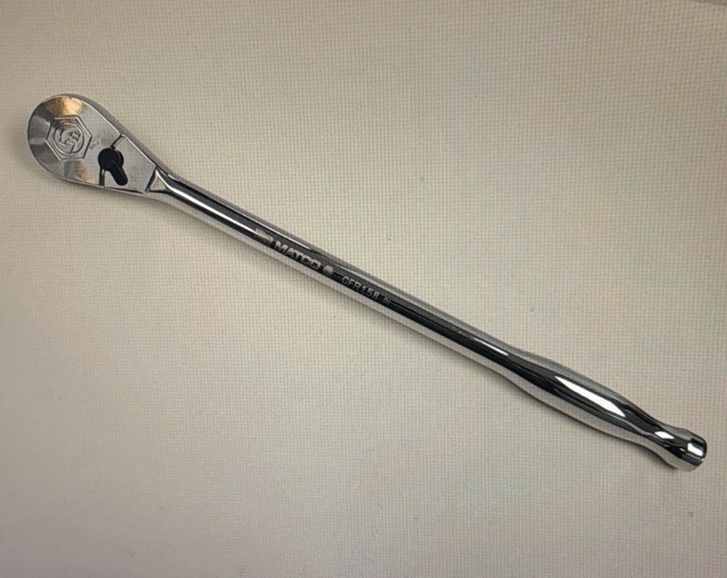 BRAND NEW FACTORY SEALED Matco 1/2″ Drive CFR158 88 Tooth 15″ Long Fixed Ratchet