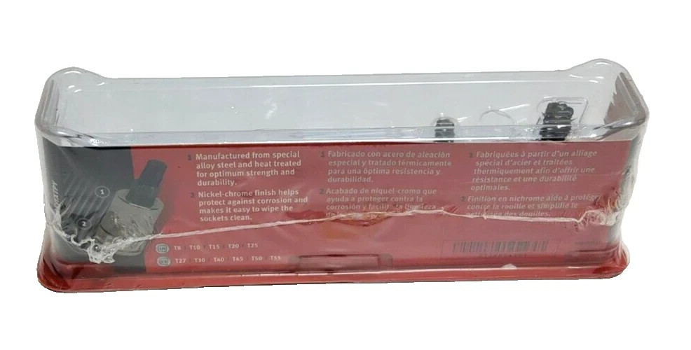 Snap-on 1/4″ 3/8″ dr T8 to T55 11pc TORX Plus Socket Driver SET 211EFTXTPY New
