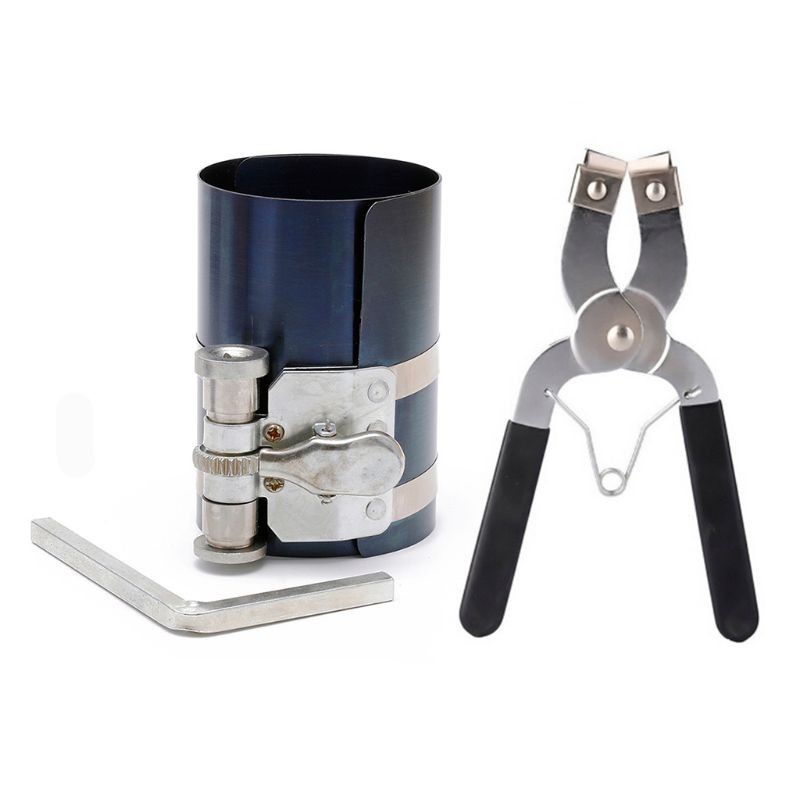 Car Repair Tools Engine Piston Ring Compressor Piston Ring Pliers for 53-175mm