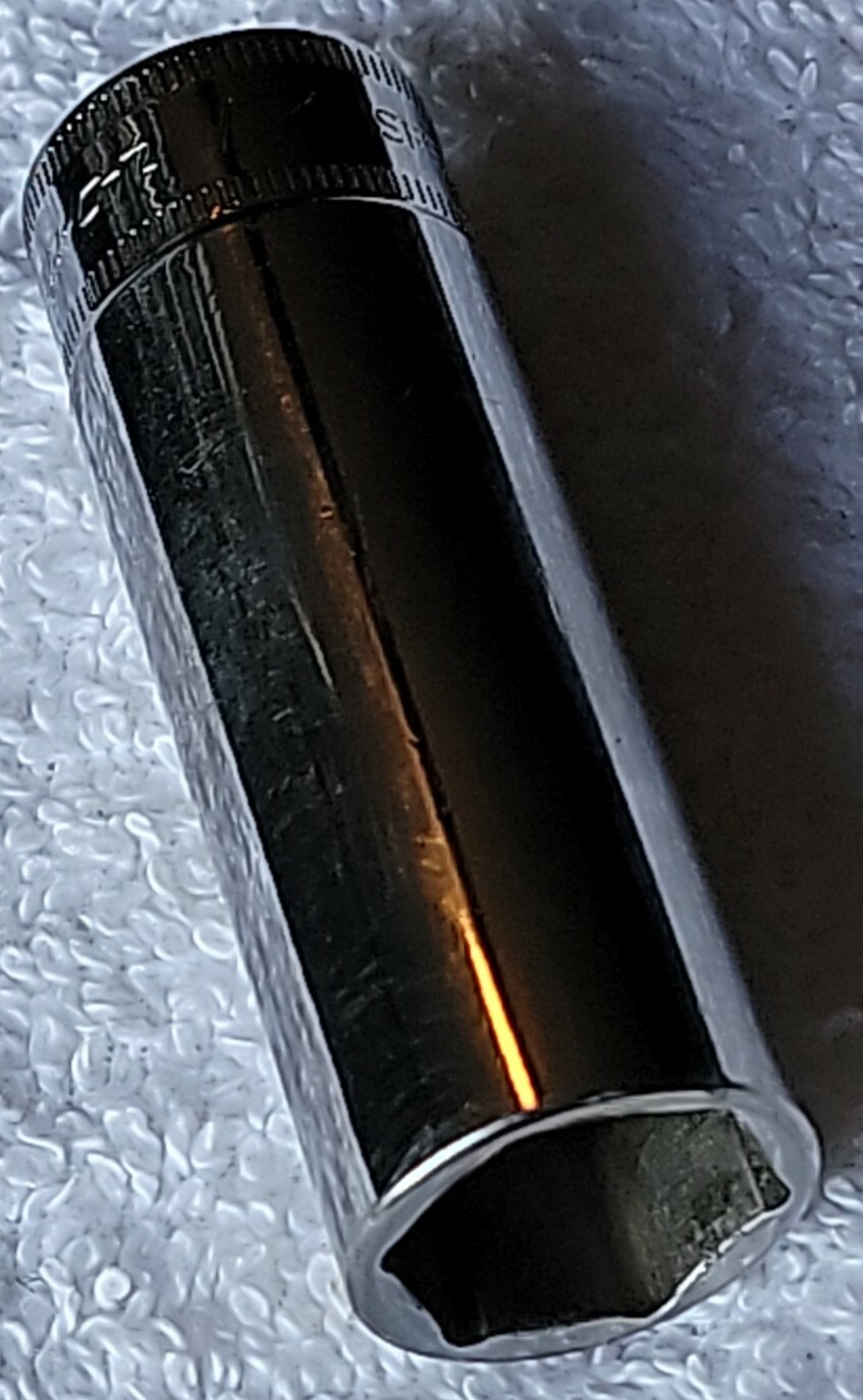 Snap On SFSM17 17mm Deep Socket 3/8 Drive 6pt usa