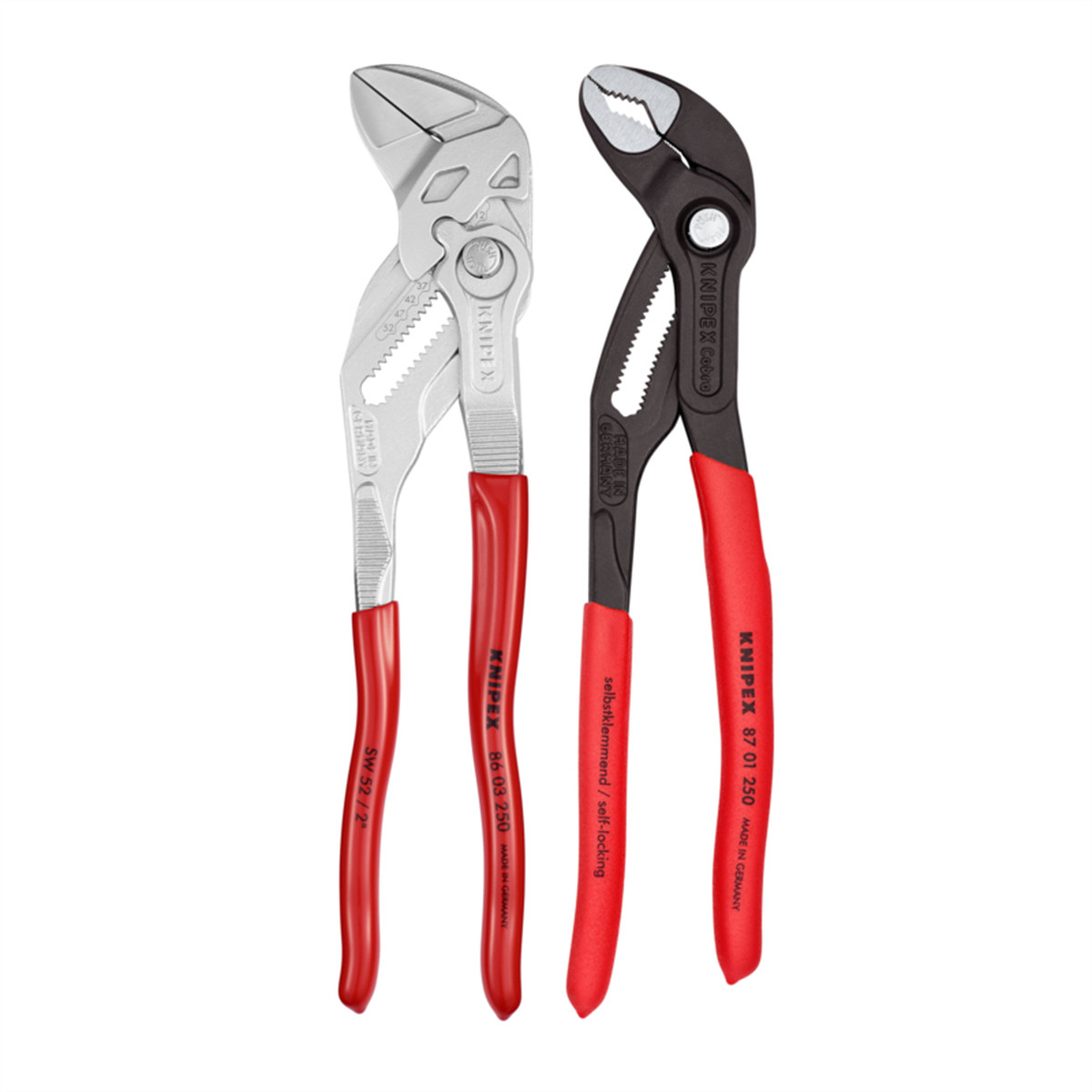 KNIPEX 9K 00 80 147 US Pliers Wrench and Cobra Set 10 Inch Tools