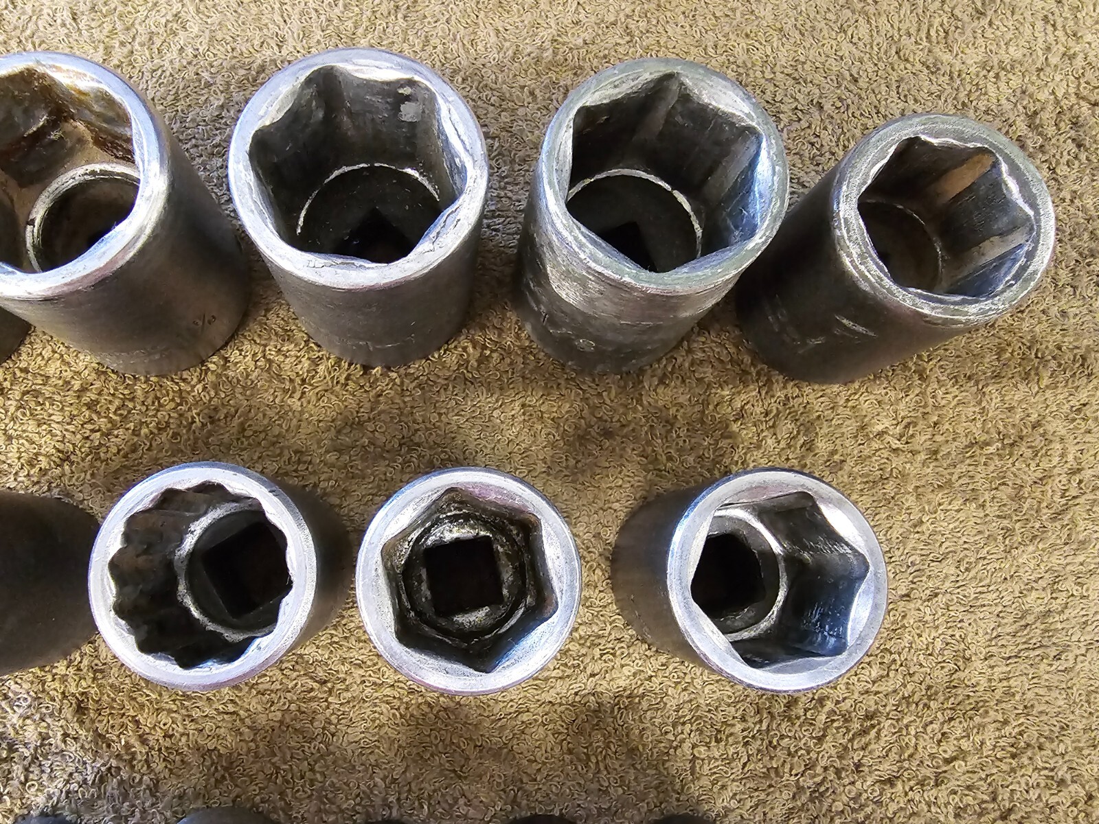 14 Proto Professional Impact Socket Set 1/2″ Drive 1-1/8″ 1 5/8 7436H SAE USA