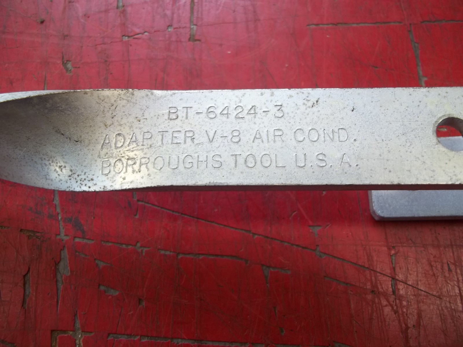 * Bourroughs Tool BT-6424-3 V-8 Air Condition Adapter