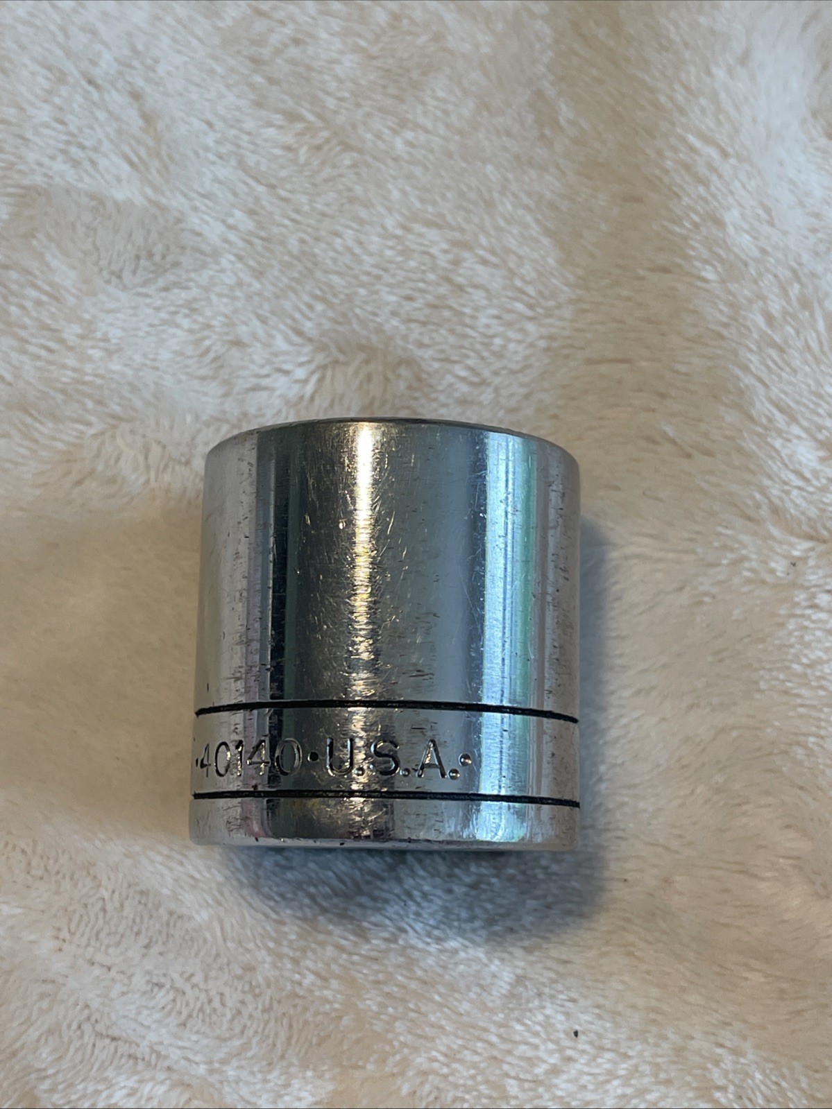 Vintage S-K 1 1/4″ Socket 12 Point 1/2″ Drive 40140 Made in USA Fast Ship!