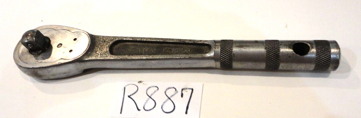 NEW BRITAIN TOOLS VINTAGE OLDER 1/2 DRIVE RATCHET 10-1/4 INCHES LONG NS40