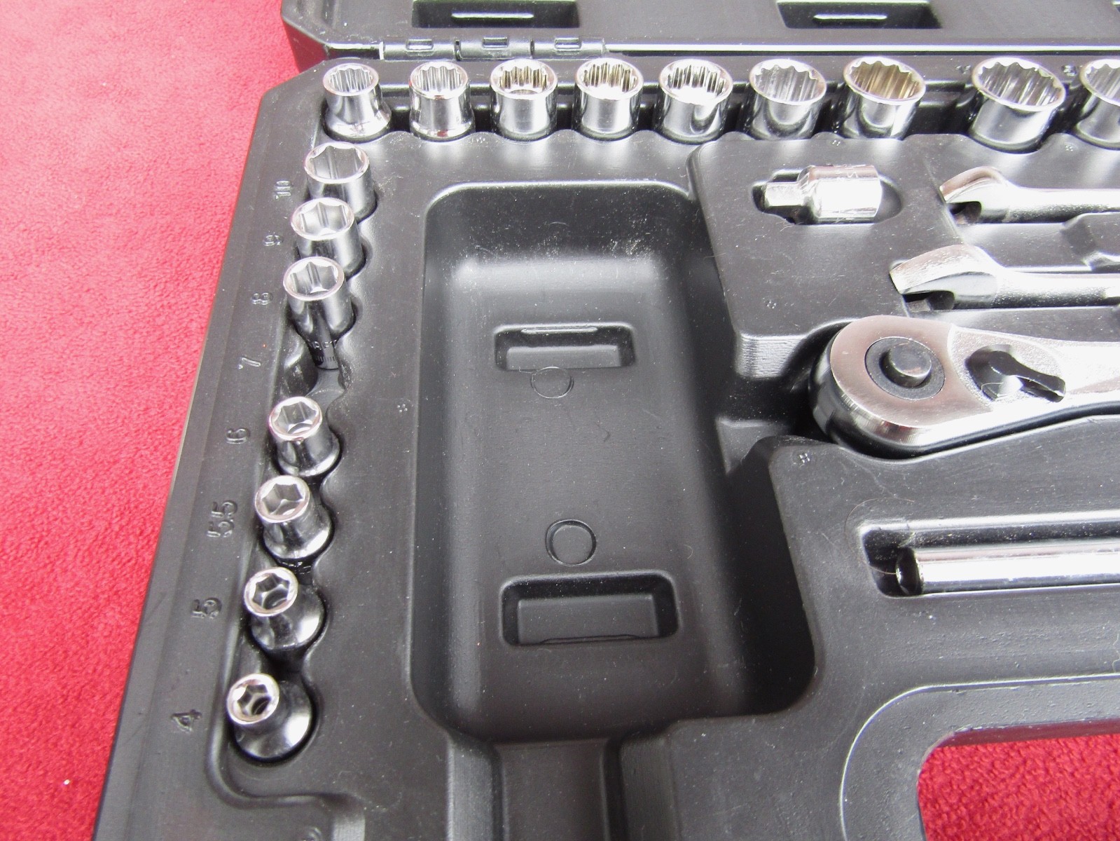 NICE CRAFTSMAN «Almost Complete» 58-PC Mechanics Tool Set 1/4″ & 3/8″ Dr Sockets
