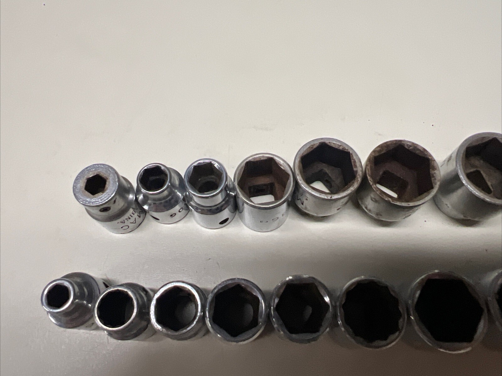 Mac X Series 3/8″ Drive Shallow Metric & SAE Sets 6-19MM & 1/4″-15/16″ USA #7E1