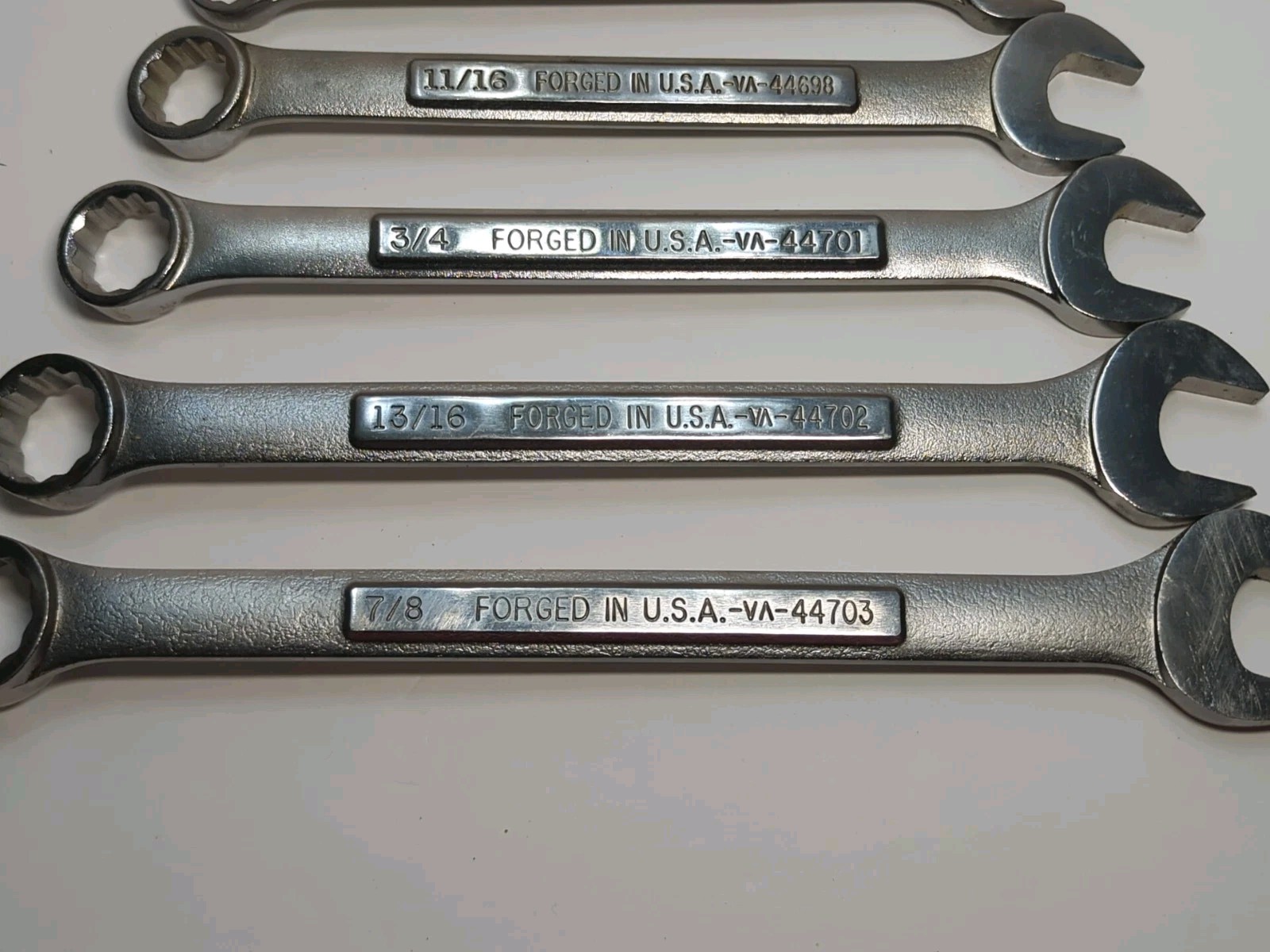 Nice Craftsman USA 11 Piece SAE 12 Point Wrench Set VA, 5/16 – 7/8″