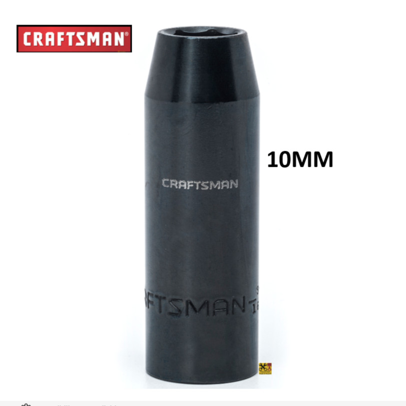 Craftsman 1/2 Inch Drive Impact Deep Socket 6 Point Metric MM Inch SAE Pick Size