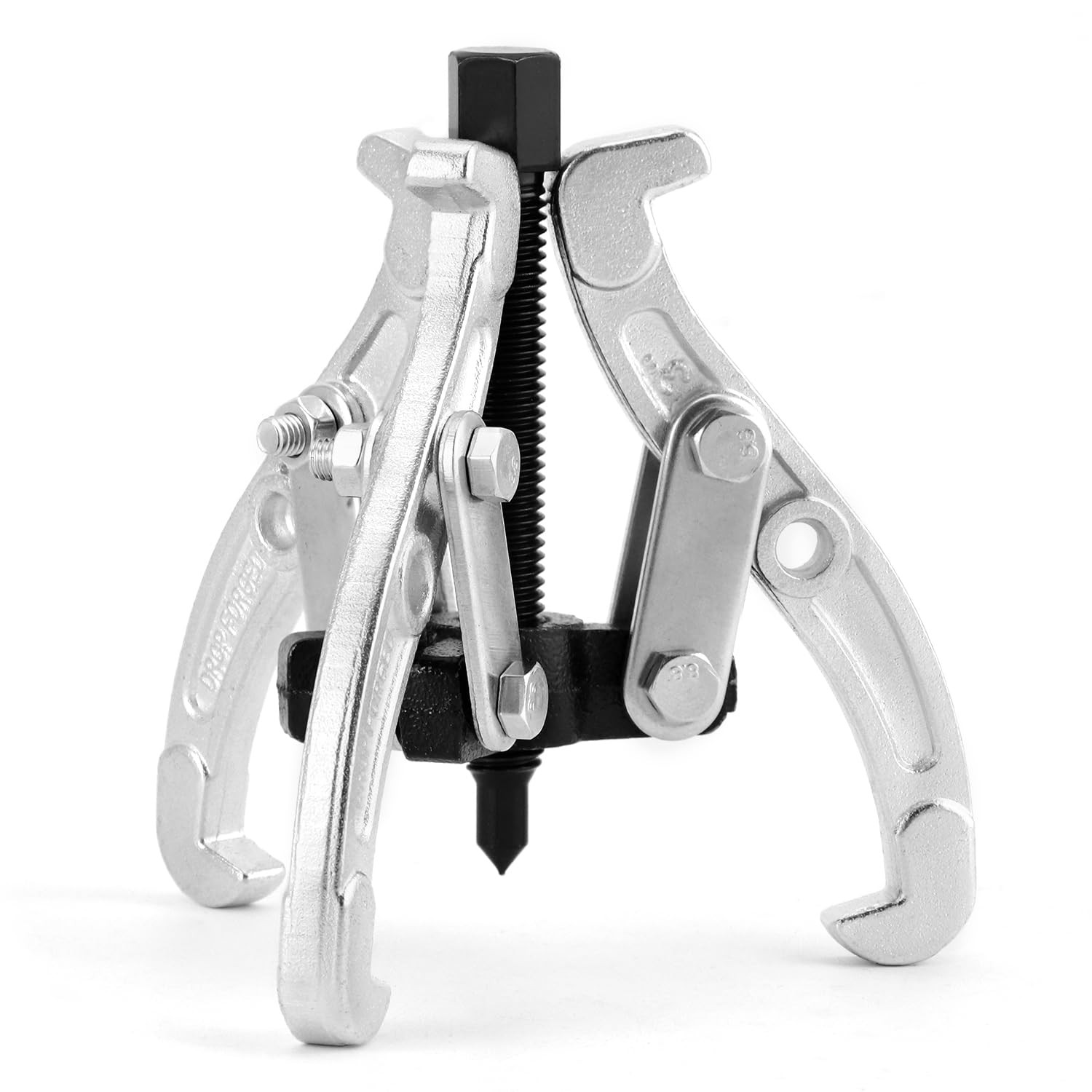 QWORK 3 Inch 3-Jaw Gear Puller, Drop-Forged Cr-V Steel, Heat-Treated,…