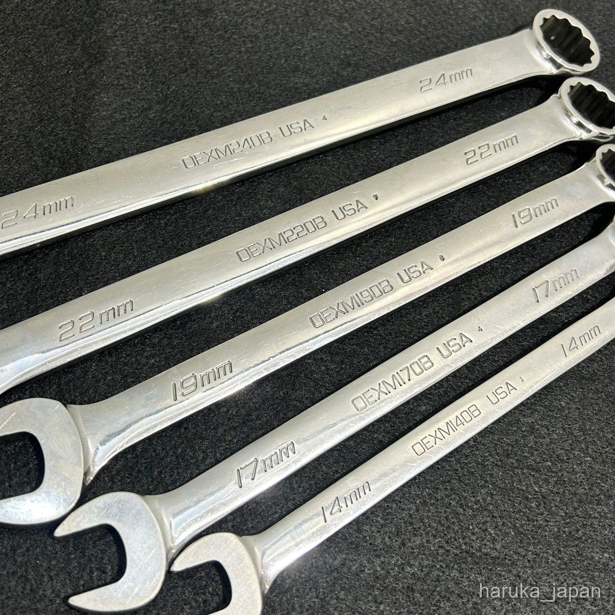Snap-on OEXM SERIES 11 Piece Metric Combination Wrench Set [Used]