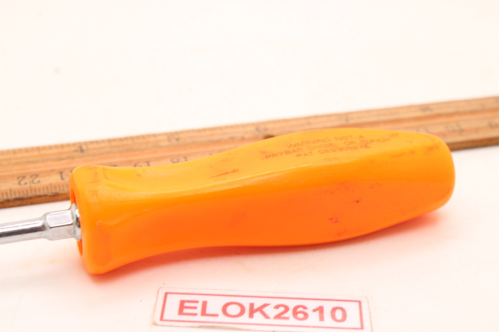 Snap-on SDDP31 #1 Phillips 3″ Screwdriver Hard Orange Handle USA
