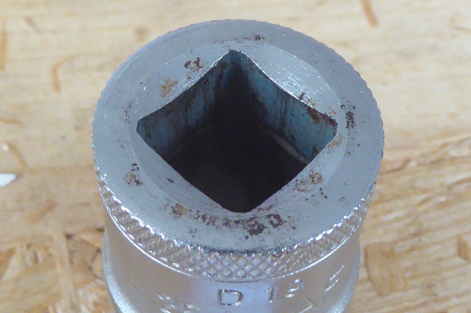 GEDORE 25/32″ AF 1/2″ drive bi-hex socket D19 made in Germany imperial