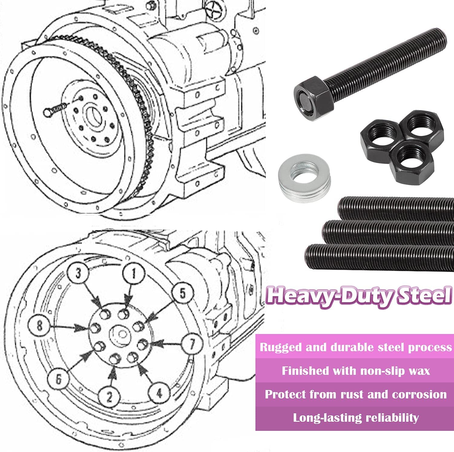 3824078 Rear Main Crankshaft Seal & Wear Sleeve Installer ST-224C For Cummins