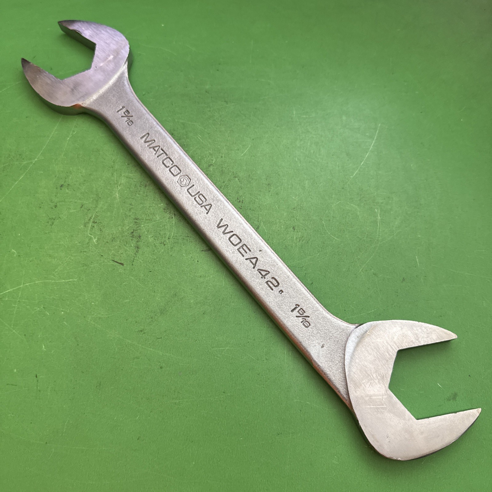 Matco USA 8-Piece WOEA Series 1″ to 1-1/2” SAE 4-Way Open-End Angle Wrench Set
